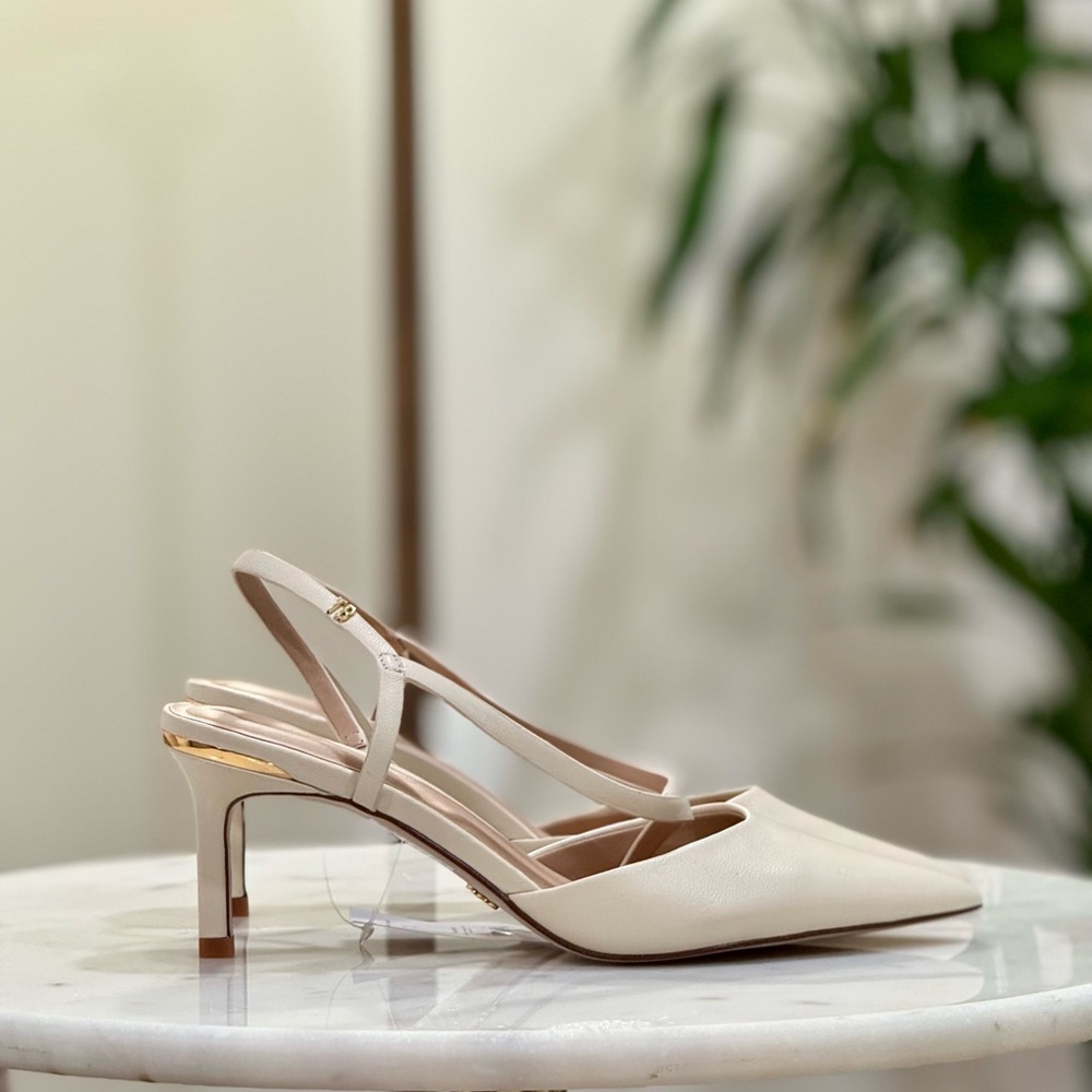 Ted Baker Leather Slingback Heels NEW 🆕